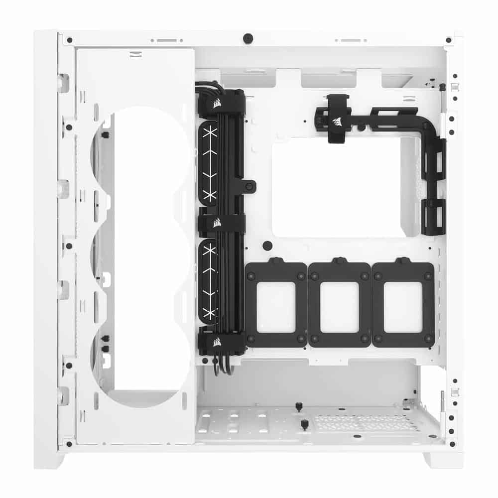 (image for) Corsair 5000D Core Airflow White Tempered Glass Mid-Tower ATX Case